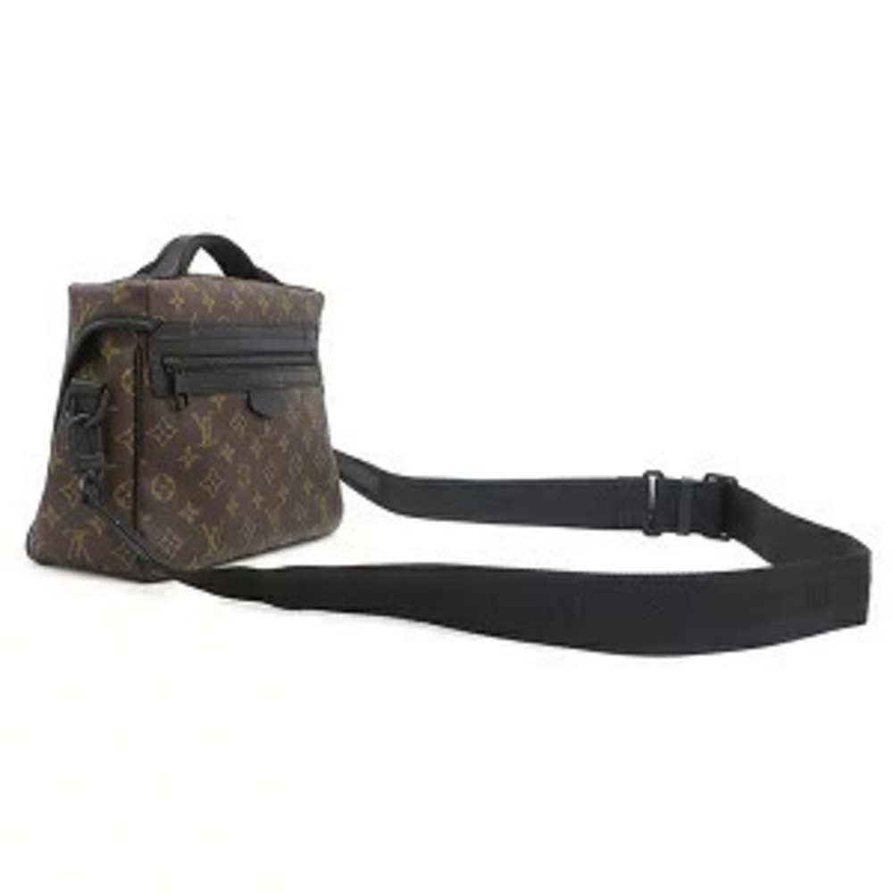 Louis Vuitton LV Trail Messenger Bag Monogram Macassar Brown Black Brown - Picture 2 of 11